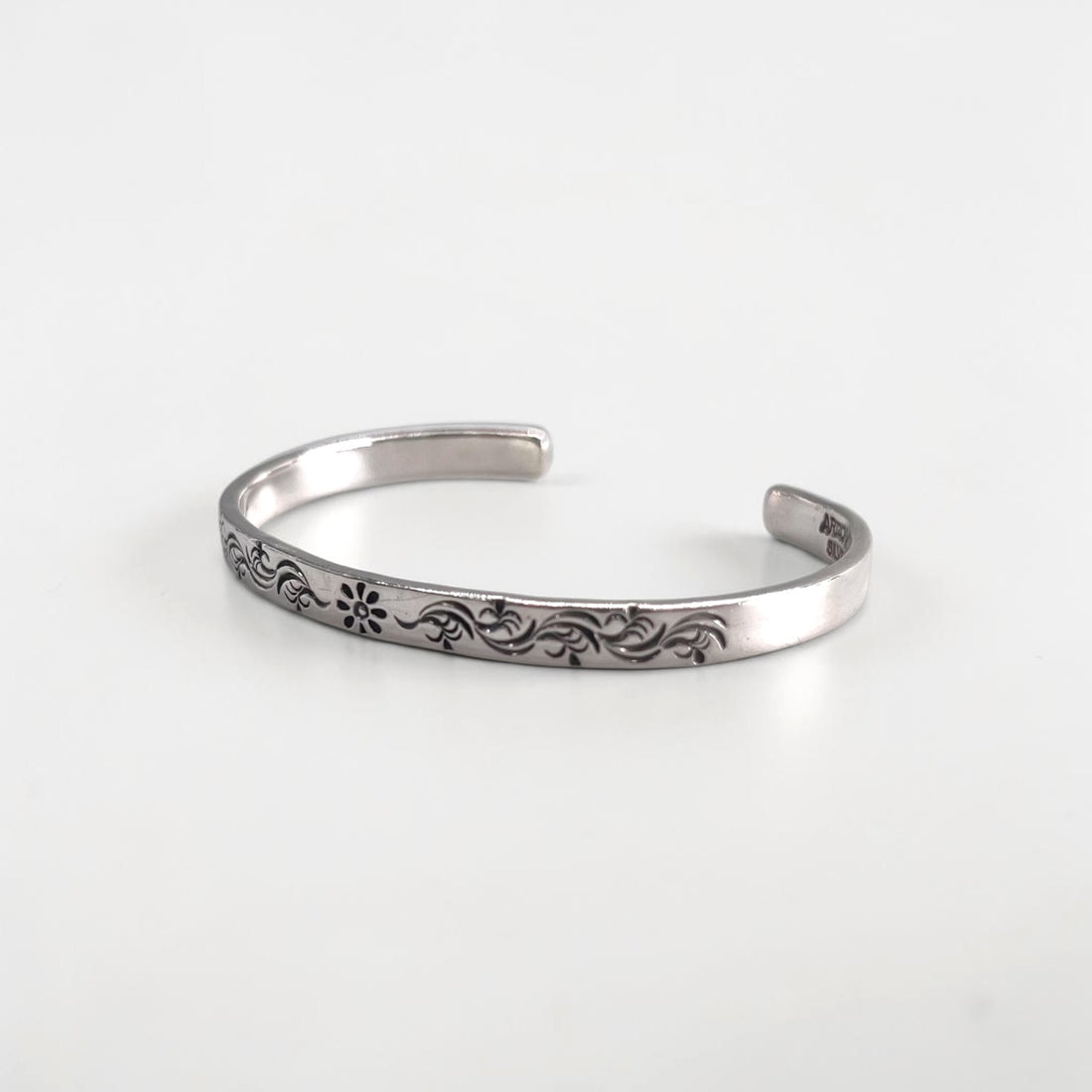 ARIZONA FREEDOM Bracelet Bangle Silver Arabesque Sun Stamped Work