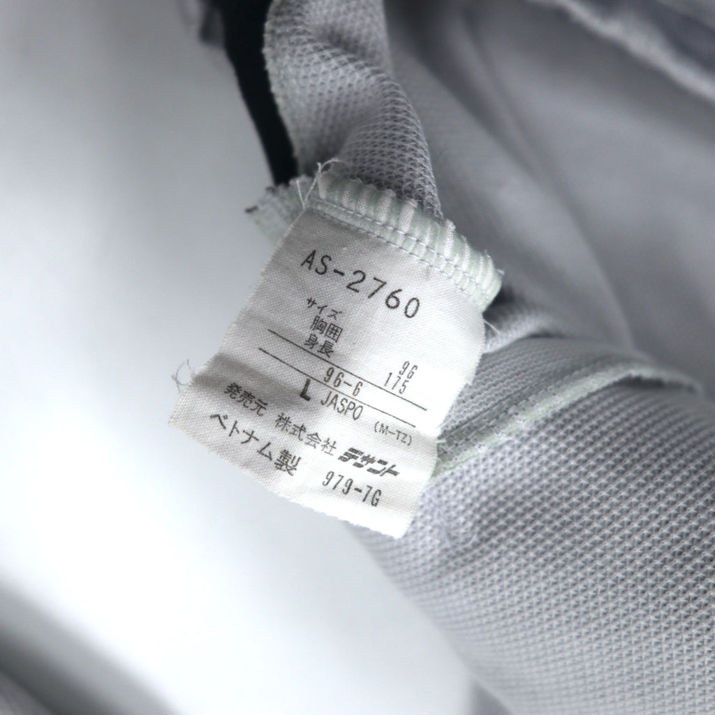 adidas 90s Descente track jacket set up jersey L grey 3 stripes