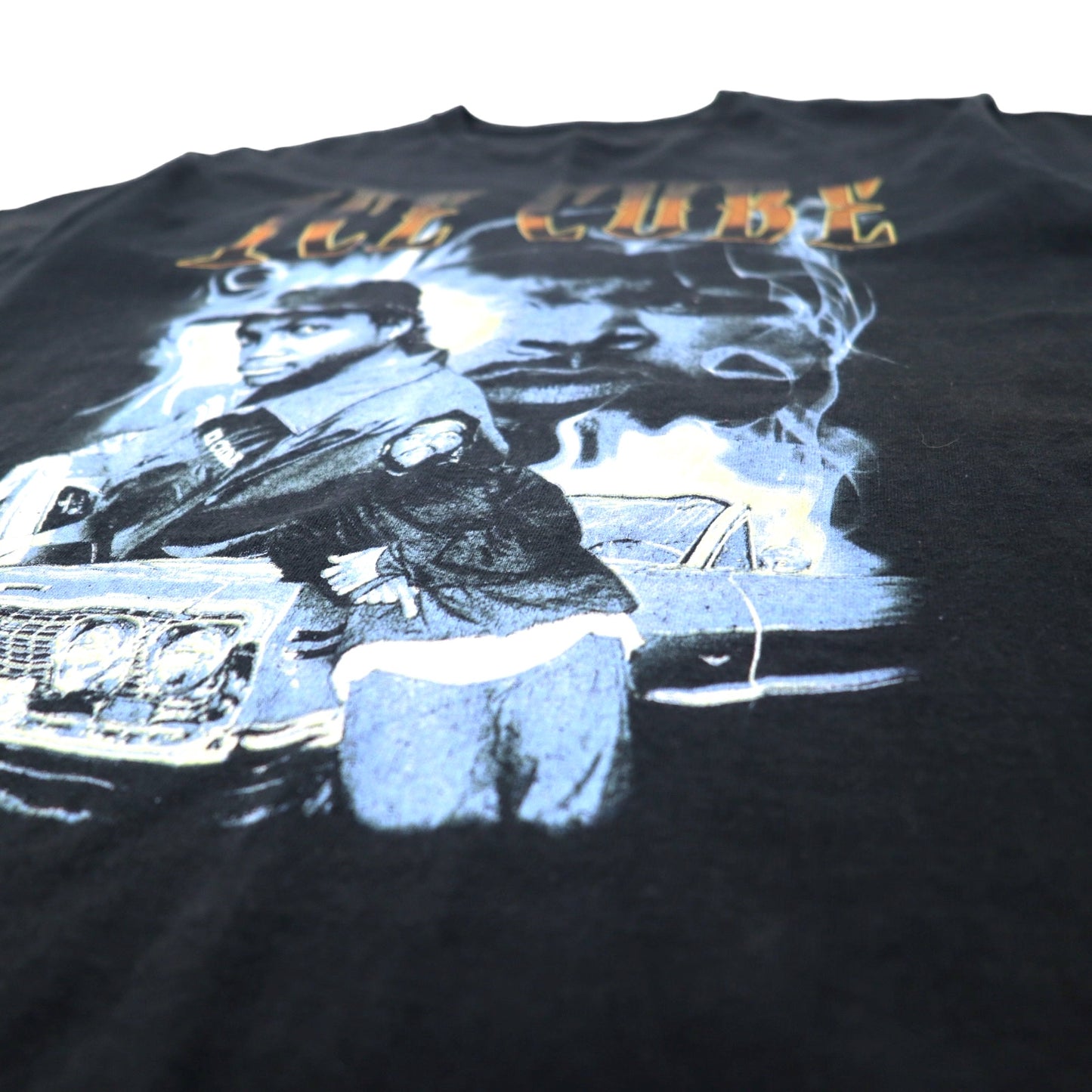 ICE CUBE N.W.A. ヒップホップ ラップ Tシャツ M ブラック コットン