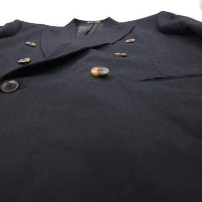 USA Vintage Blazer CELLINI Oversized Double-Breasted Blazer, Tailored Jacket, Size L, Peak Lapel, Made in USA