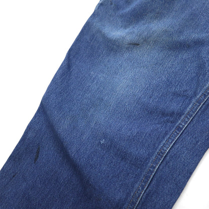 Carhartt Baggy Relaxed Fit Denim Jeans, Size L, Indigo, Tapered, Size 381-83