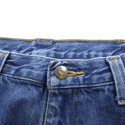 Carhartt Baggy Relaxed Fit Denim Jeans, Size L, Indigo, Tapered, Size 381-83