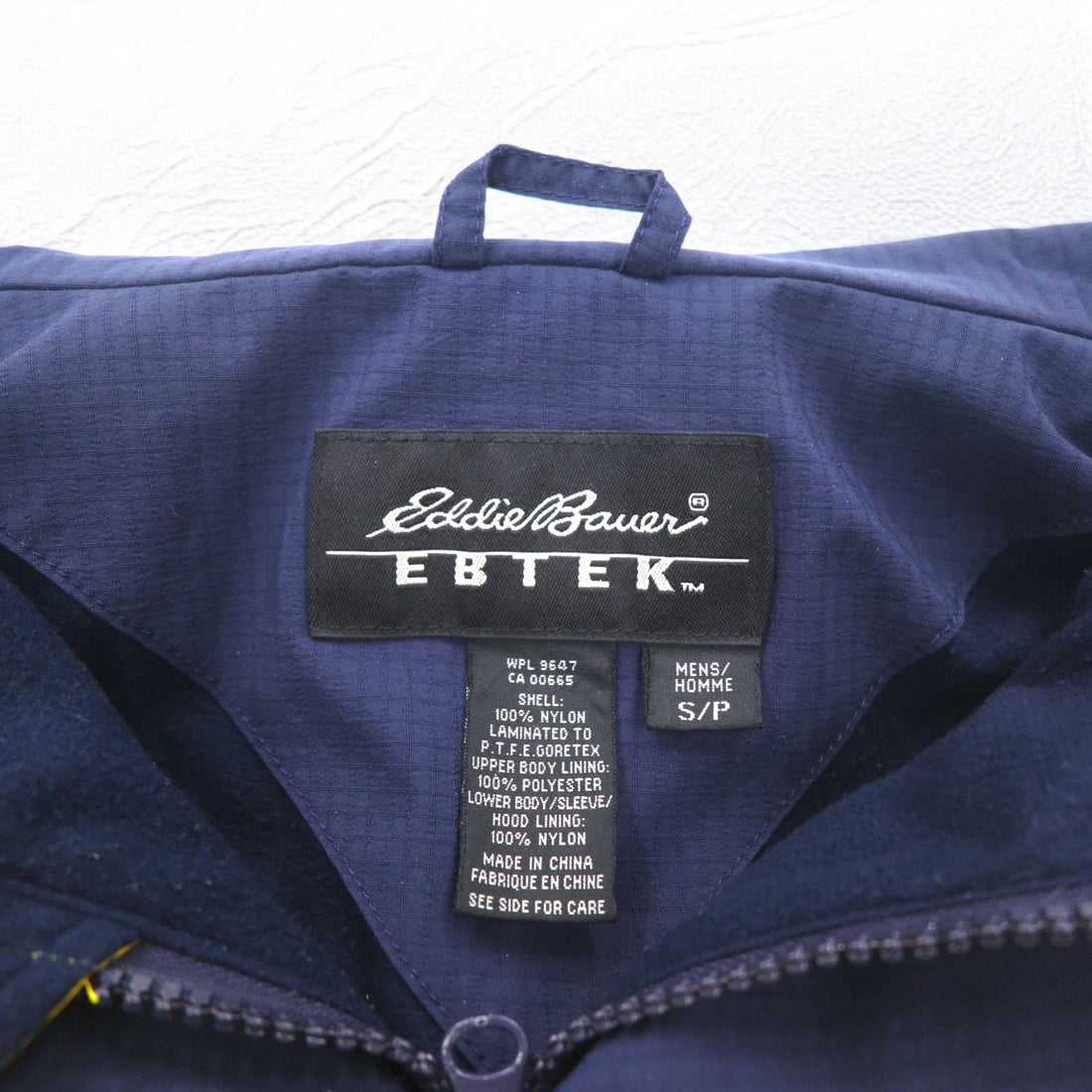 Eddie Bauer 90s EBTEK GORE-TEX Mountain Parka L Yellow Drawcord Detachable Hood
