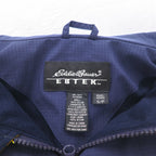 Eddie Bauer 90s EBTEK GORE-TEX Mountain Parka L Yellow Drawcord Detachable Hood