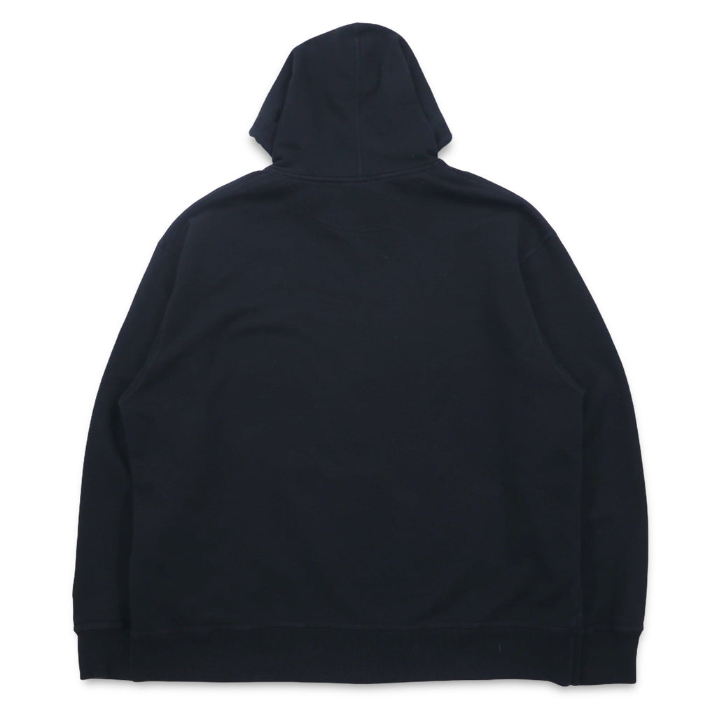 Champion Big Size Full Zip Hoodie 4XL Black One Point Logo Embroidery Made in Honduras