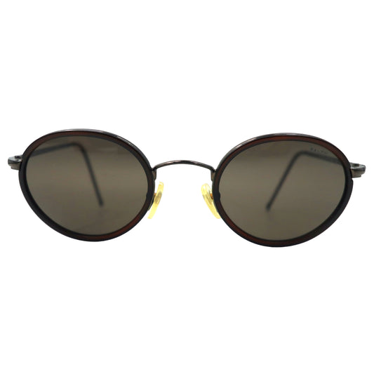 日本然リトテ-古着オンライン-RALPH LAUREN イタリア製 サングラス ボストン ラウンド ブラック 926/S 4RP 46⬜︎22-RALPH LAUREN MADE Sunglasses Sunglasses Boston Round Black 926/S 4RP 46⬜︎22