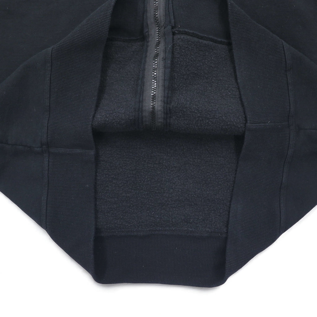 Champion Big Size Full Zip Hoodie 4XL Black One Point Logo Embroidery Made in Honduras