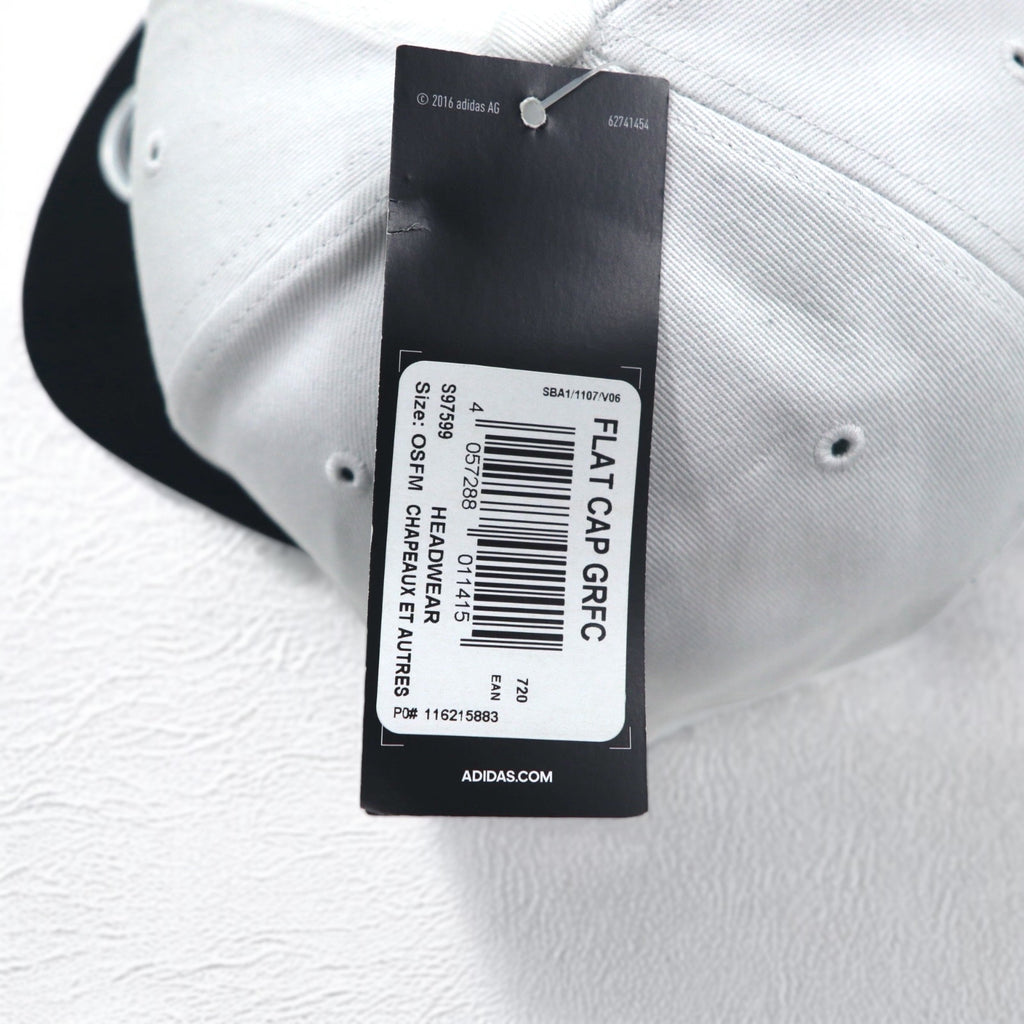 adidas Baseball Cap Snapback 58cm White UPF 50+ S97599 Unused
