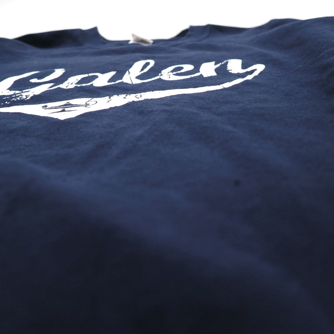 Vintage College Sweatshirt by GILDAN, College Print, Navy, Size XL, Garen