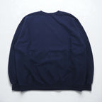 Vintage College Sweatshirt by GILDAN, College Print, Navy, Size XL, Garen