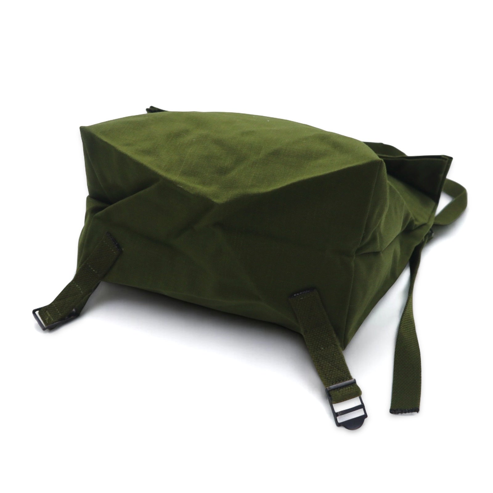 Danish Army 80s 2WAY Roll Top Messenger Bag Khaki Deadstock Unused