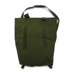 Danish Army 80s 2WAY Roll Top Messenger Bag Khaki Deadstock Unused