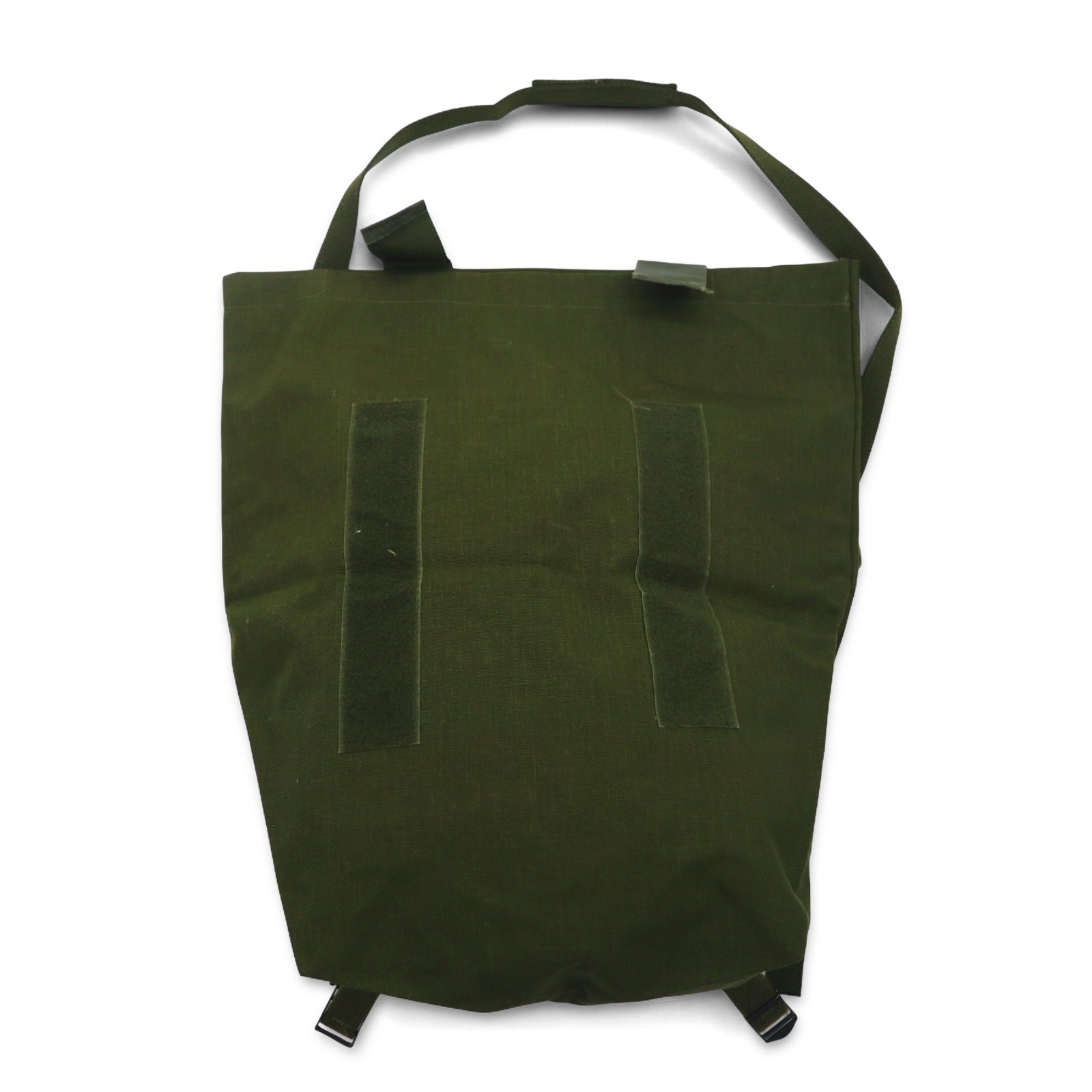 Danish Army 80s 2WAY Roll Top Messenger Bag Khaki Deadstock Unused