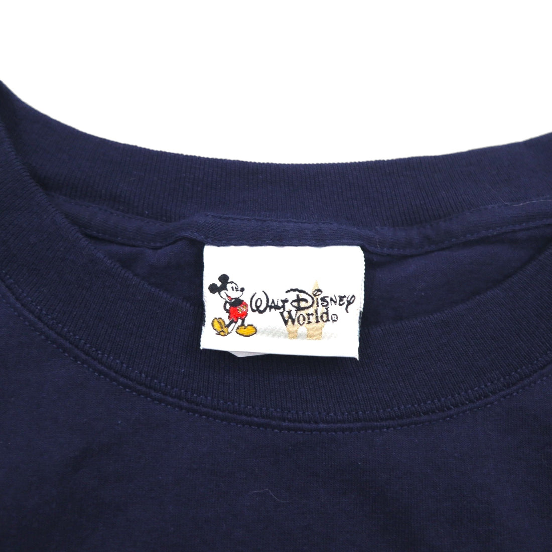 Walt Disney World 90年代 USA製 ディズニー ドナルド Tシャツ 2XL ネイビー キャラクター プリント ANIMAL KINGDOM