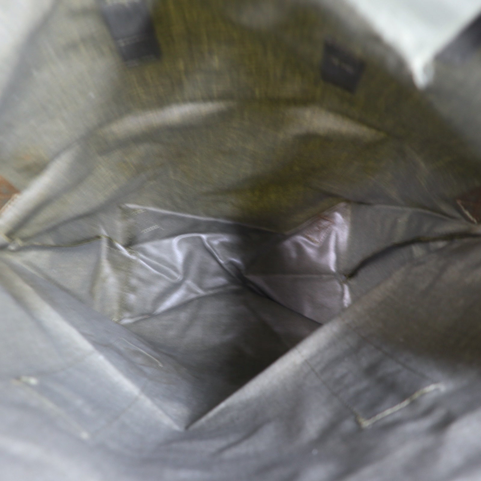 Danish Army 80s 2WAY Roll Top Messenger Bag Khaki Deadstock Unused