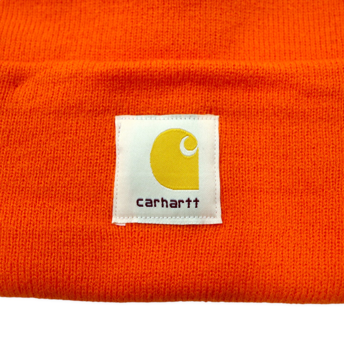 carhartt ビーニー ニット帽 ONE オレンジ コットン