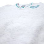 90s GEAR FOR SPORTS V-neck ribbed sweatshirt, XL, white, polyester, cotton, college print, COLUMBIA UNIVERSITY
