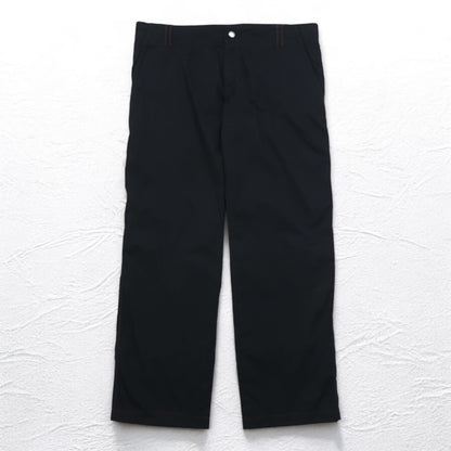 HUGO BOSS ルーマニア製 ワイド イージーパンツ 2XL ブラック ナイロン HORST