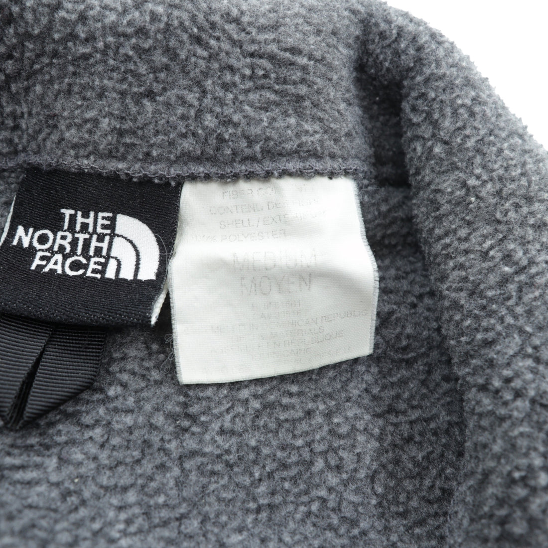 THE NORTH FACE 90年代 フルジップ フリースジャケット M グレー ベンチレーション
