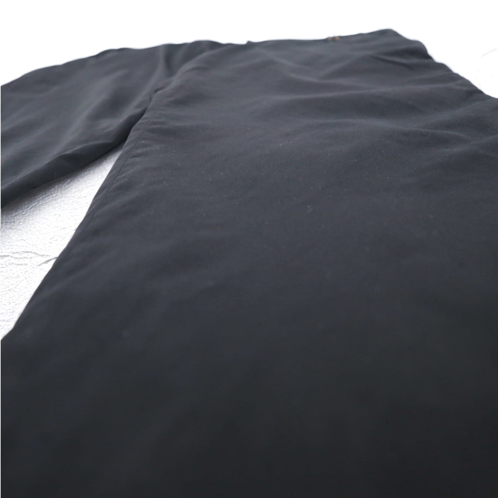 HUGO BOSS ルーマニア製 ワイド イージーパンツ 2XL ブラック ナイロン HORST