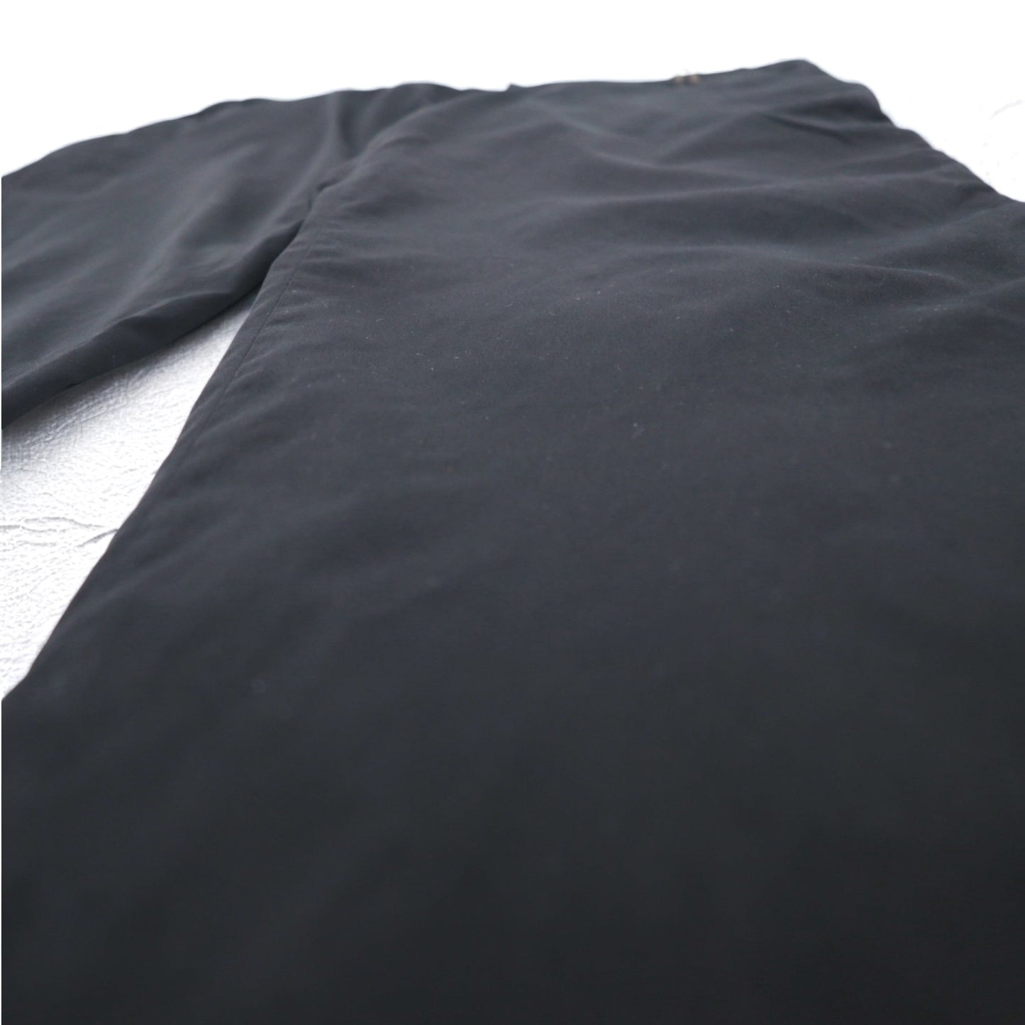 HUGO BOSS ルーマニア製 ワイド イージーパンツ 2XL ブラック ナイロン HORST