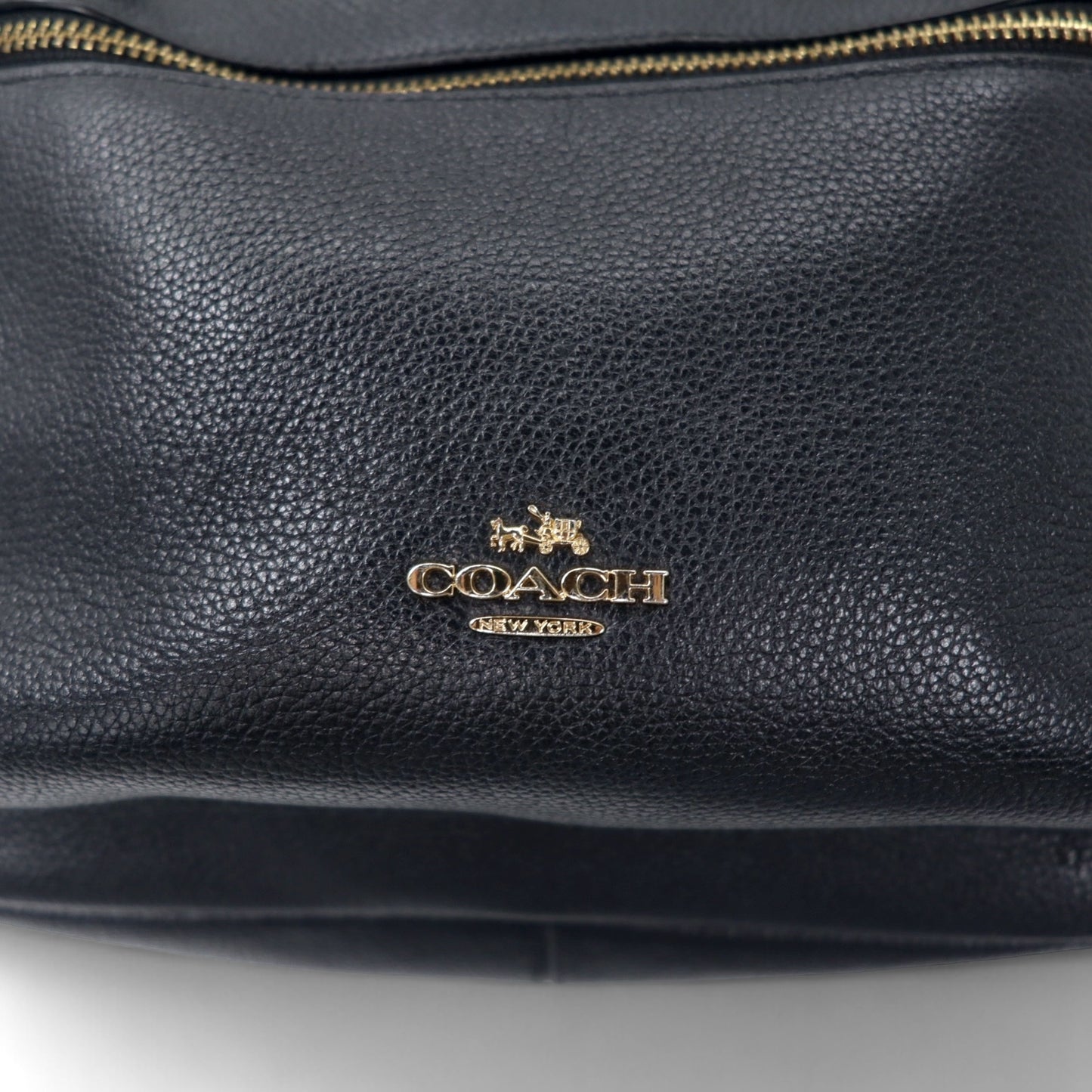 COACH チャーリー バックパック リュック ブラック ペブルドレザー 牛革 CHARLIE BACKPACK IN PEBBLE LEATHER F38288