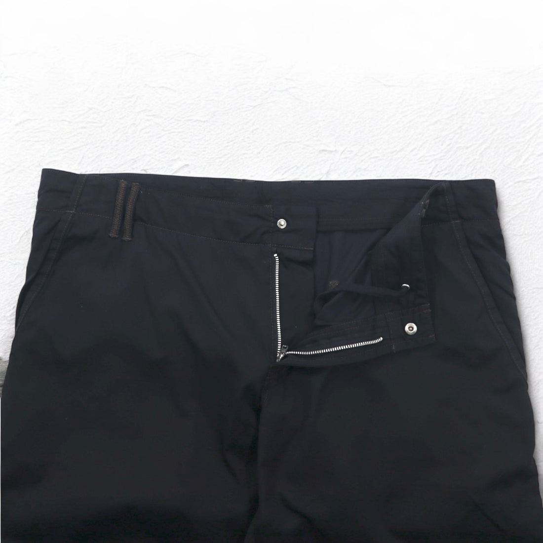 HUGO BOSS ルーマニア製 ワイド イージーパンツ 2XL ブラック ナイロン HORST
