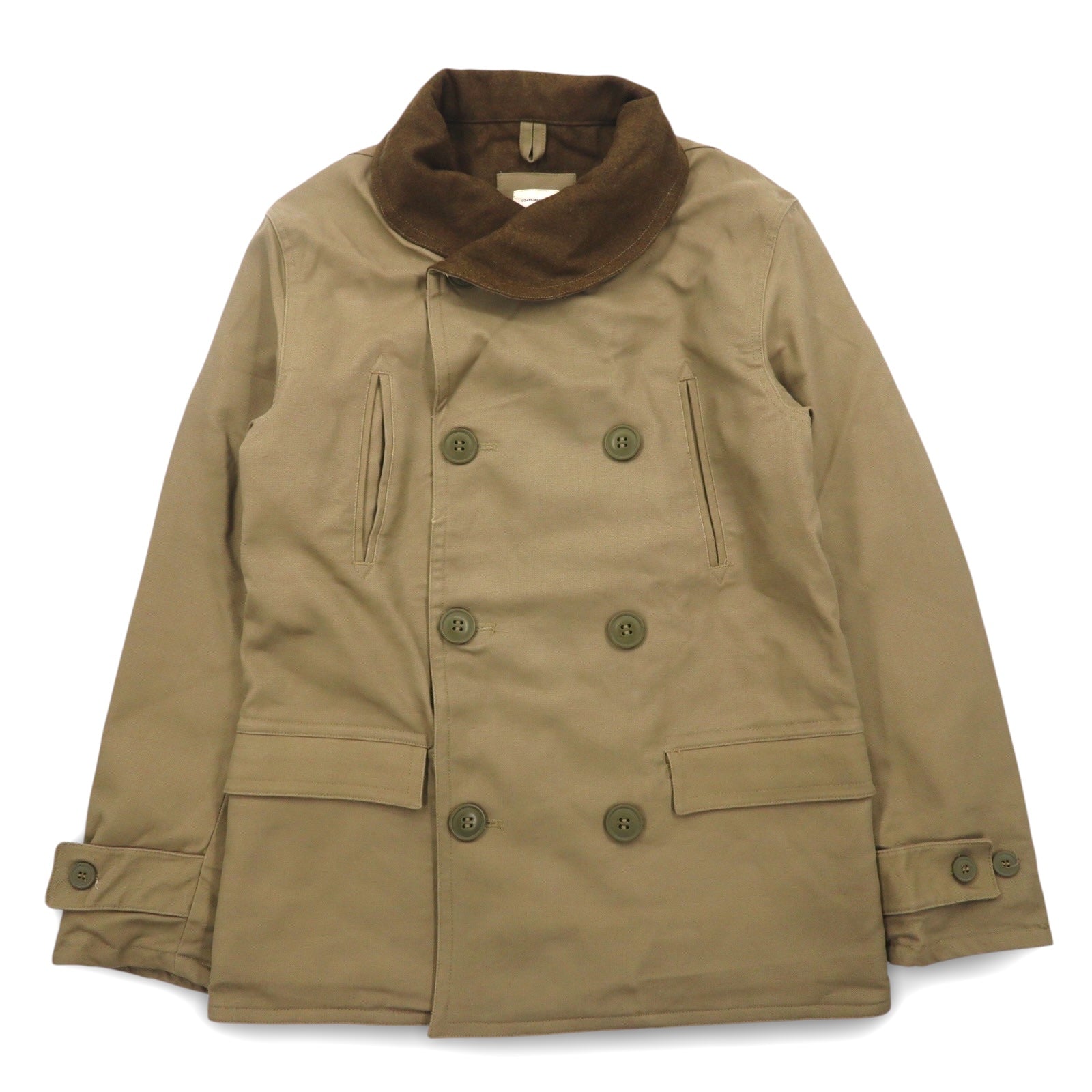 US ARMY 米軍 マッキーノコート ダブルブレスト ジープコート M ウールライニング 55-J-110 YMCL KY デッドストック 未使用品 1938年 レプリカ 復刻 ミリタリー