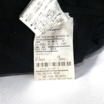 HUGO BOSS ルーマニア製 ワイド イージーパンツ 2XL ブラック ナイロン HORST