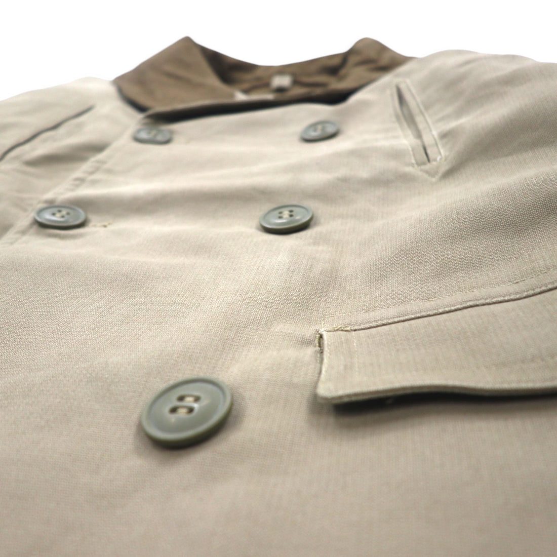 US ARMY 米軍 マッキーノコート ダブルブレスト ジープコート M ウールライニング 55-J-110 YMCL KY デッドストック 未使用品 1938年 レプリカ 復刻 ミリタリー