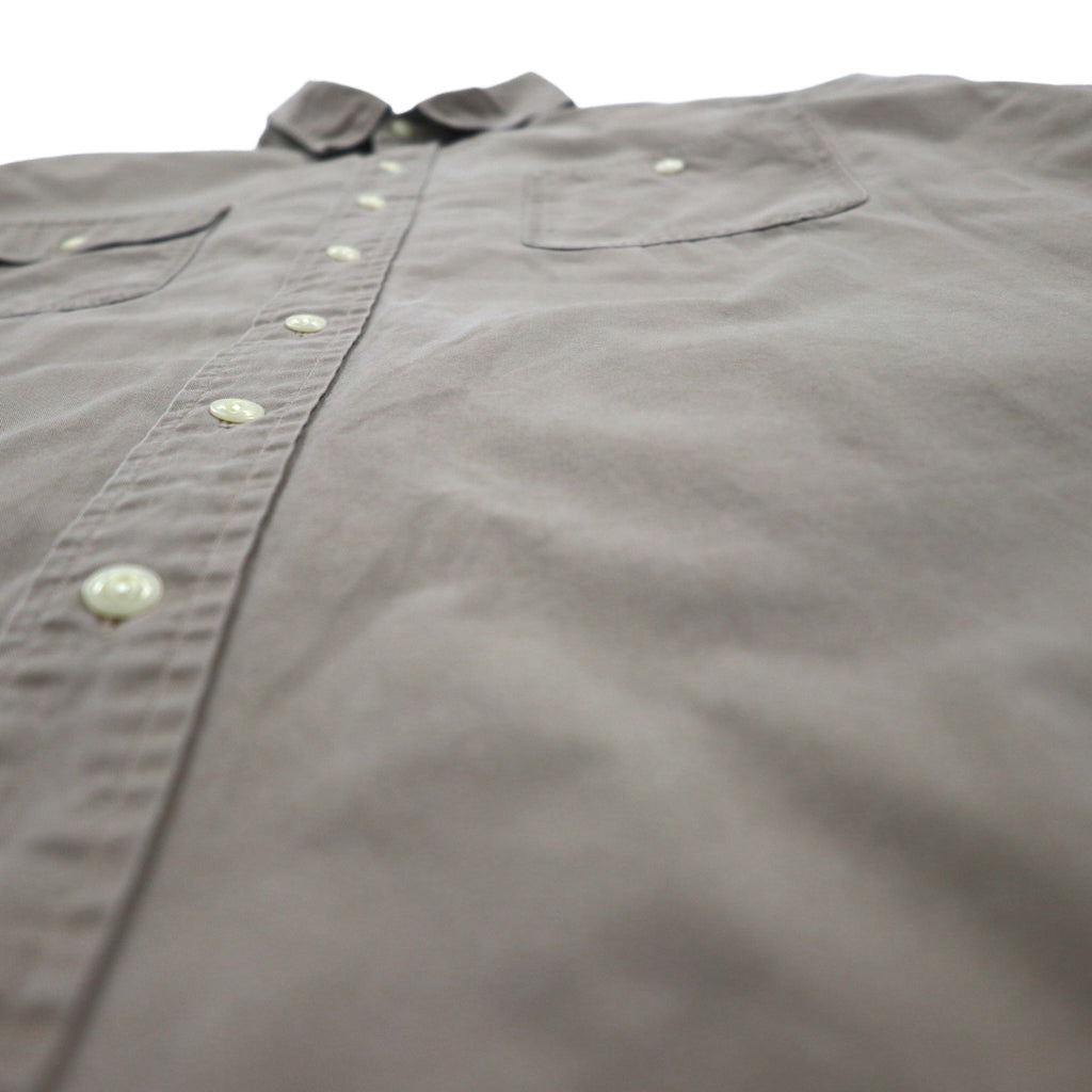 Polo by Ralph Lauren 90年代 ビッグサイズ 半袖 シャツ 2XL ベージュ コットン 胸ポケット