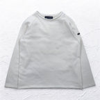 SAINT JAMES French Boat Neck Basque Shirt, Medium, White, Cotton