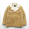 J.C.PENNEY 80年代 ヴィンテージ ランチコート コーデュロイ ジャケット L ベージュ 裏ボア シェルパ
