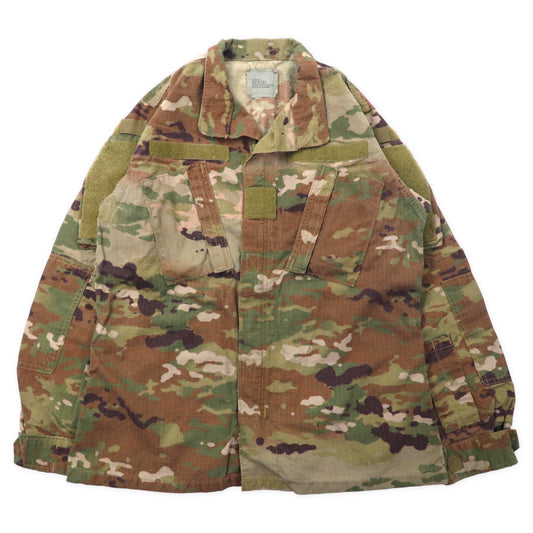 US ARMY フィールドジャケット BDU ミリタリージャケット 36 カーキ カモフラ 8415-01-641-7825