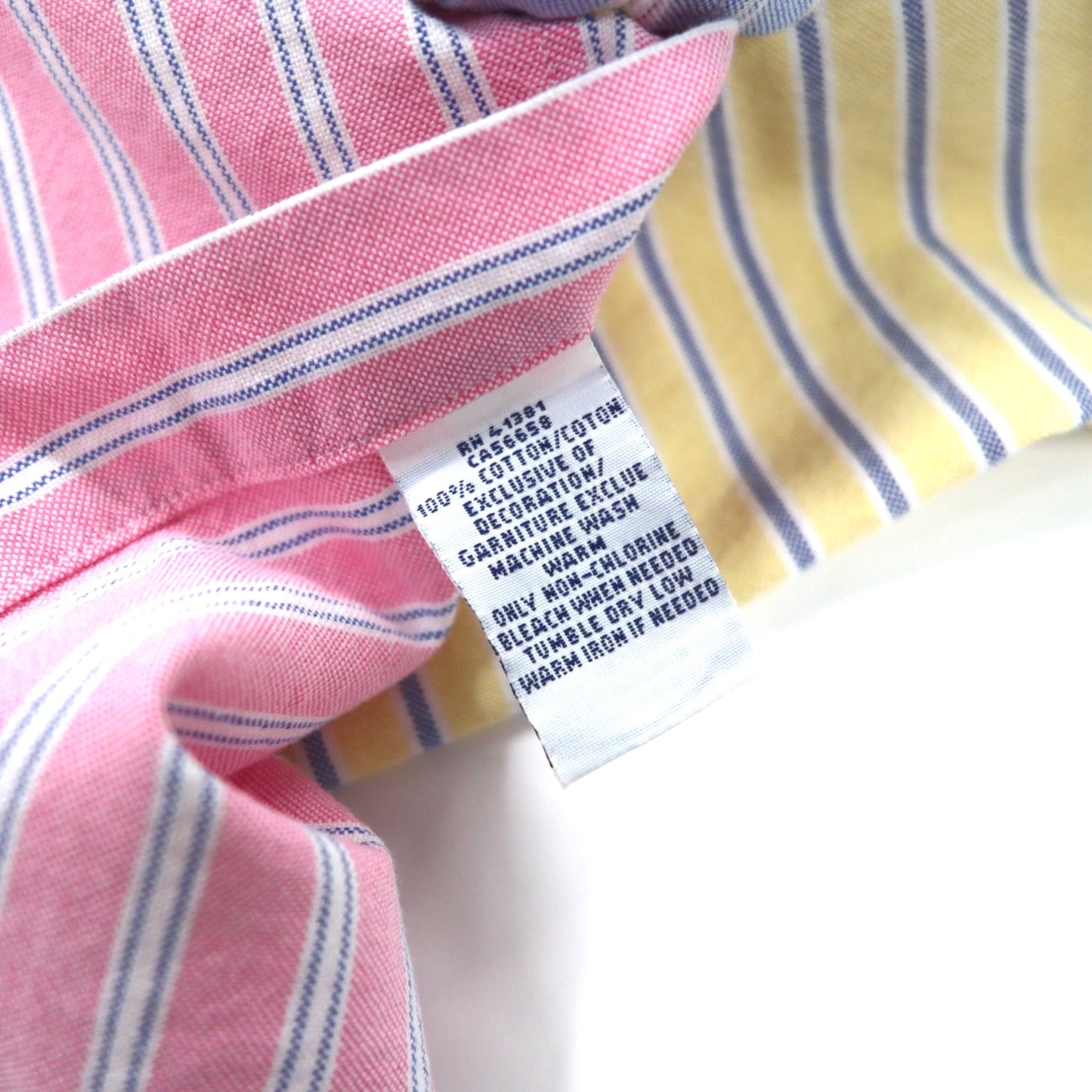RALPH LAUREN マルチストライプ オックスフォード ボタンダウンシャツ S マルチカラー コットン スモールポニー刺繍