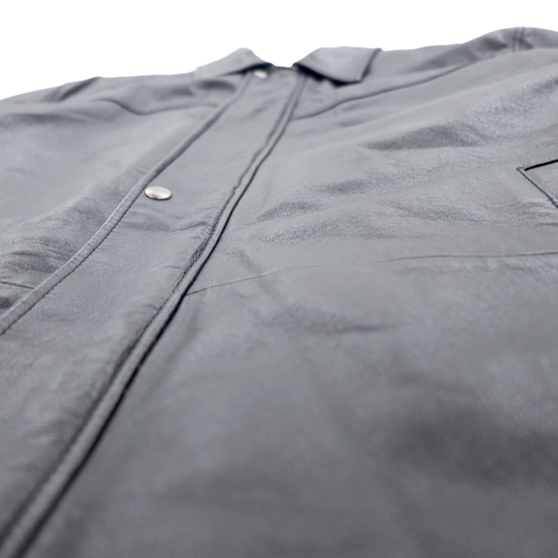RETREAT レザー カーコート Thinsulate INSULATION 中綿 ジャケット L ブラック レザー ライナー着脱式