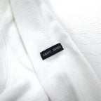 SAINT JAMES French Boat Neck Basque Shirt, Medium, White, Cotton