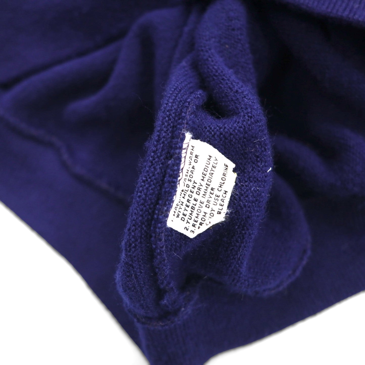 LACOSTE 70年代 ニット カーディガン L ネイビー アクリル IZOD 糸巻タグ ワンポイントロゴ
