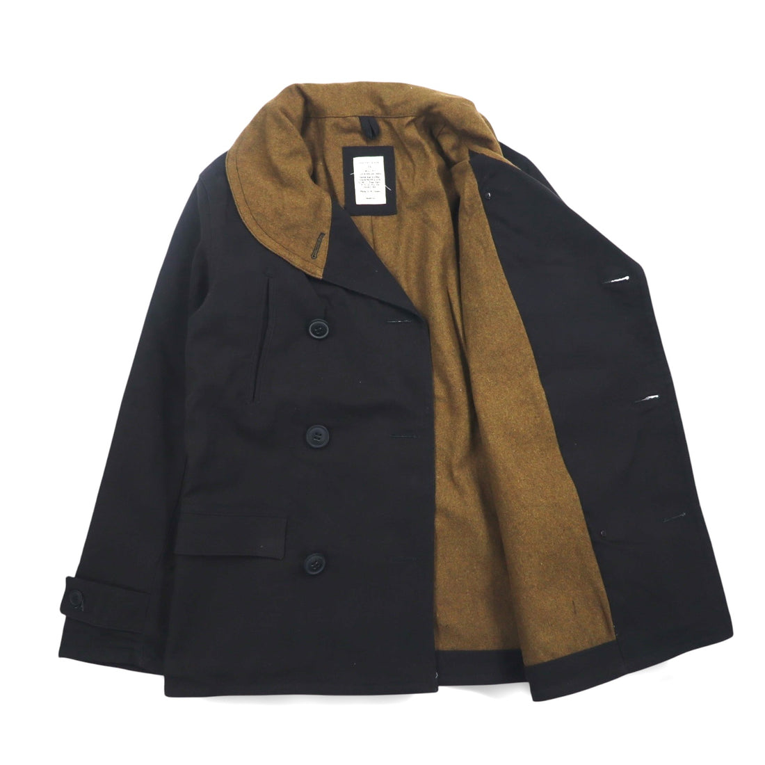 US ARMY Mackinaw Coat, Double-Breasted Jeep Size M, Wool Lining, 55-J-110, YMCL KY, Deadstock, Unused, 1938, Replica, Military
