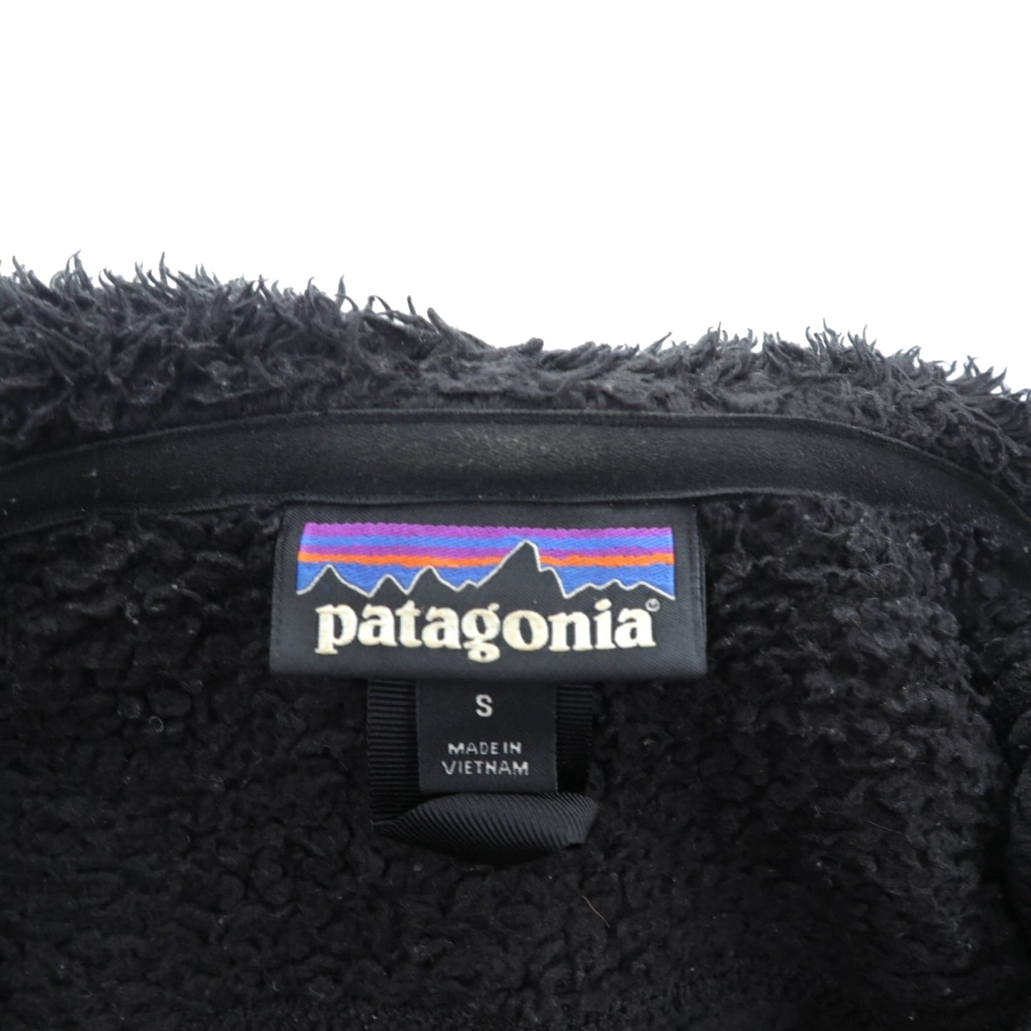 Patagonia ロスガトス Los Gatos ハイパイル フリースジャケット S ブラック フルジップ 25920