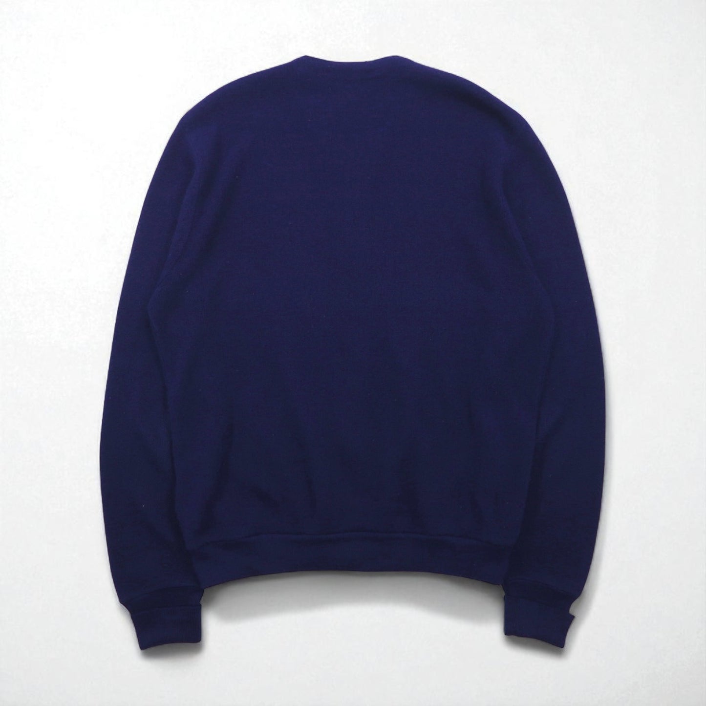 LACOSTE 70年代 ニット カーディガン L ネイビー アクリル IZOD 糸巻タグ ワンポイントロゴ