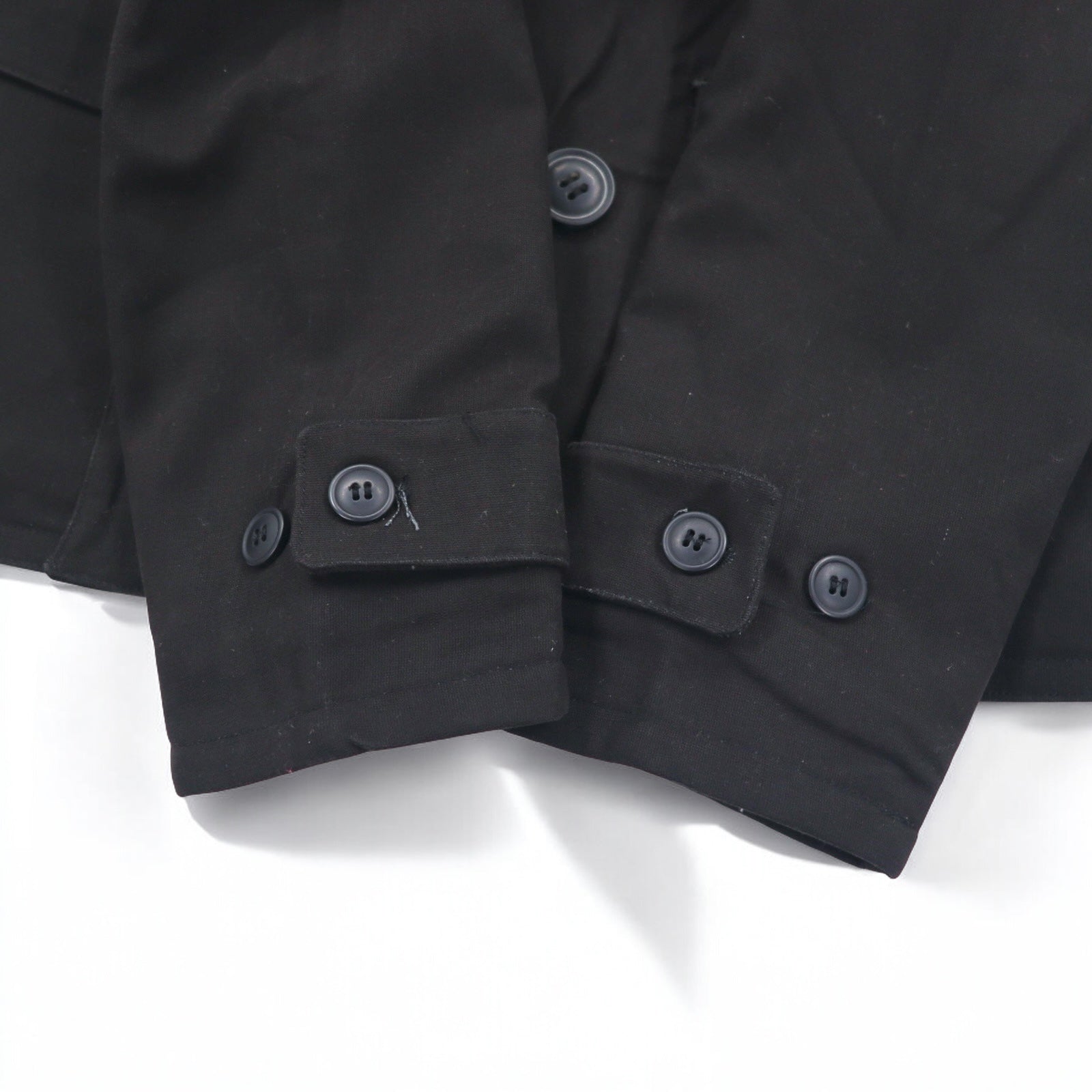 US ARMY 米軍 ジープ マッキーノコート M ブラック ミリタリー 55-J-110 YMCL KY デッドストック 未使用品