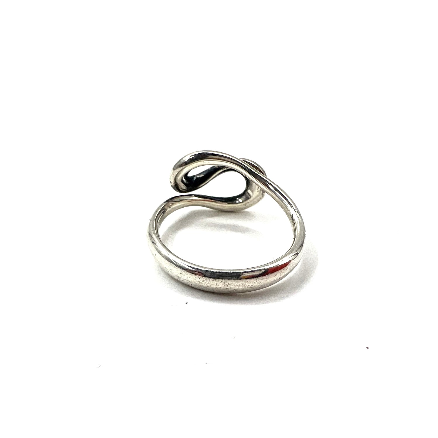 TIFFANY & CO. Open Wave Ring Ring #11 Silver 925 Spain MADE – 日本 