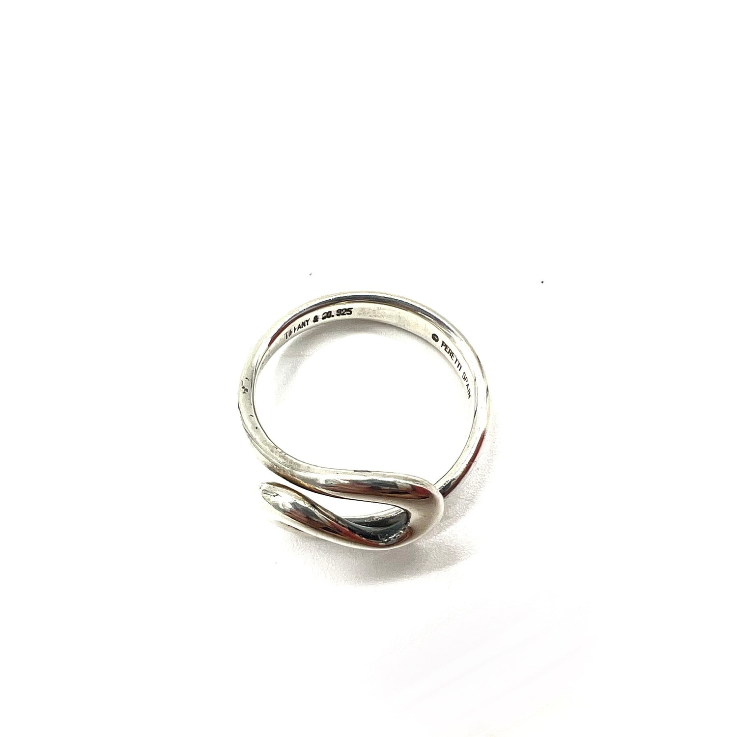 TIFFANY & CO. Open Wave Ring Ring #11 Silver 925 Spain MADE – 日本
