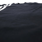 POLO JEANS CO. RALPH LAUREN 90s Line Design T-Shirt XL Black One Point Logo Made in Peru
