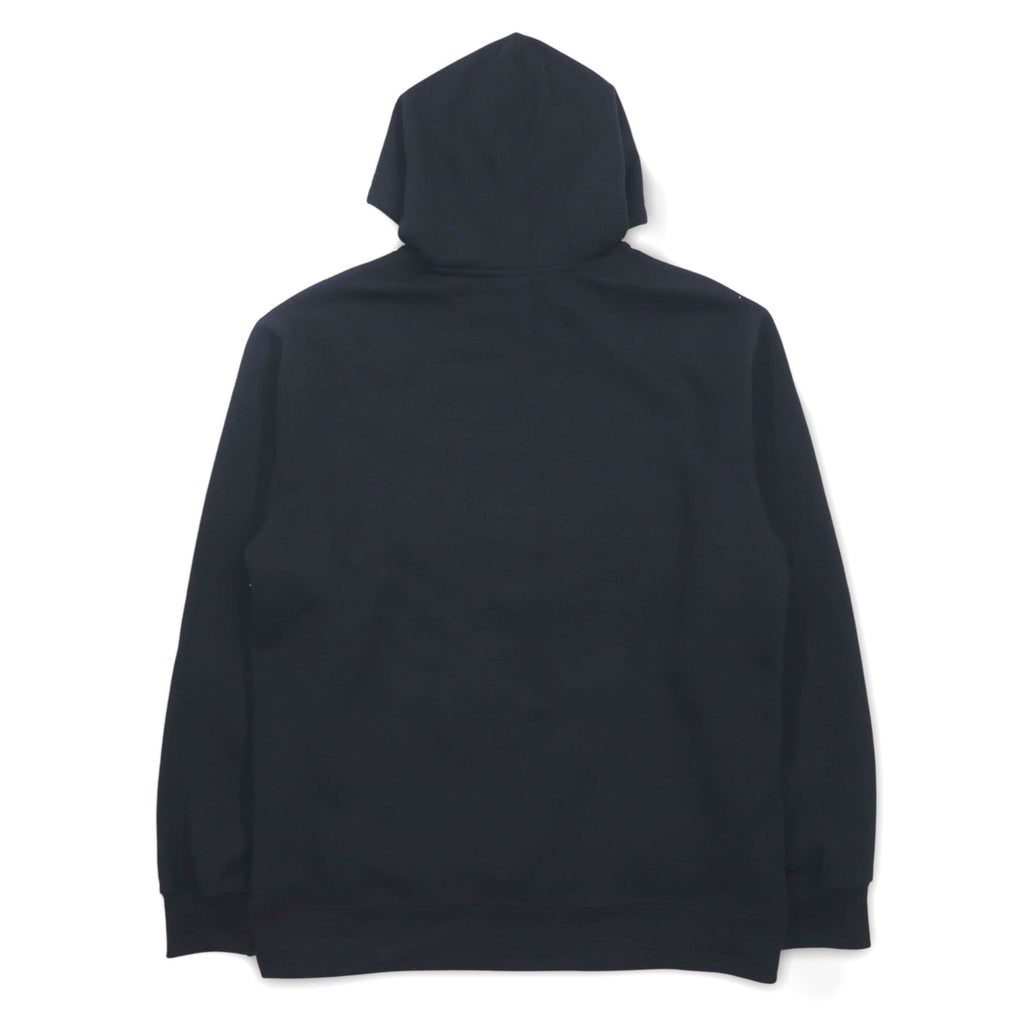 NIKE Pullover Hoodie M Black JUST DO IT HOODIE 928717-451 Made in Pakistan