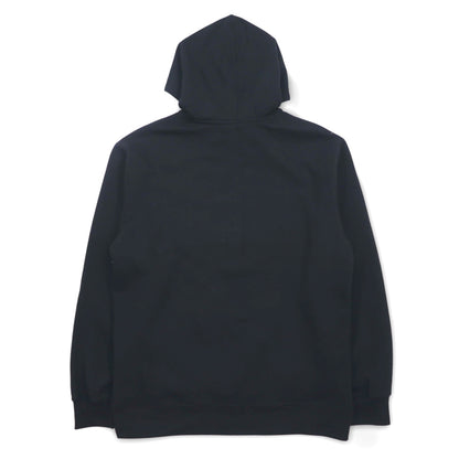 NIKE Pullover Hoodie M Black JUST DO IT HOODIE 928717-451 Made in Pakistan