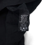 POLO JEANS CO. RALPH LAUREN 90s Line Design T-Shirt XL Black One Point Logo Made in Peru
