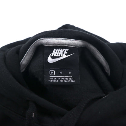 NIKE Pullover Hoodie M Black JUST DO IT HOODIE 928717-451 Made in Pakistan