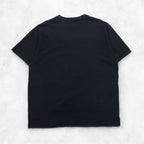 POLO JEANS CO. RALPH LAUREN 90s Line Design T-Shirt XL Black One Point Logo Made in Peru